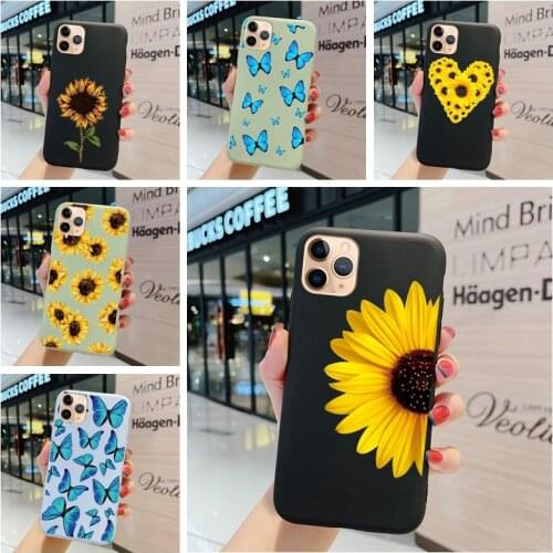 Butterfly Trend Case For Oppo Realme C11 C20 C21 2021 8 8Pro X3 Super ZOOM X50M Personality Girl Chrysanthemum Phone Cover
