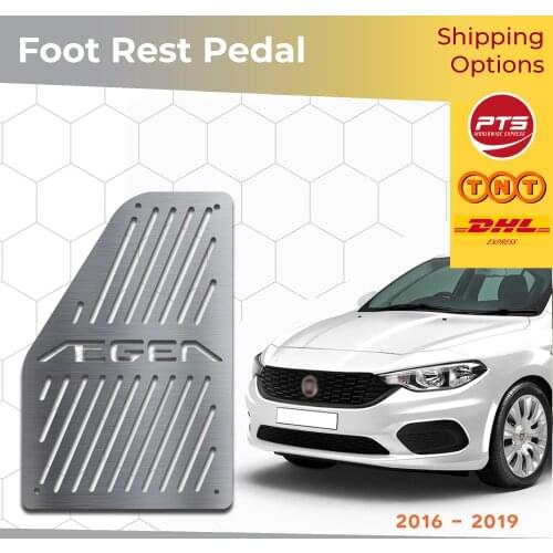 For Fiat Tipo Egea 2016 2017 2018 2019 2020 Car Accessories ABS Chrome Foot Rest Pedal Body Molding Moulding Trim