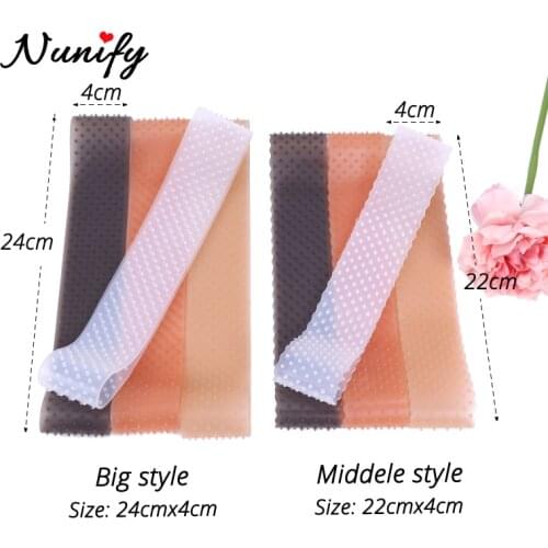 Nunifysilicone wig band Elastic wig headband for wear lace wig drop-shaped Non Slips Wig Grip hair Band sports yoga headband