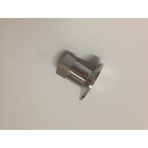 1.5" TC x 1/2" FPT, Stainless Steel 304, 3A Standard, Homebrew Clover Fitting