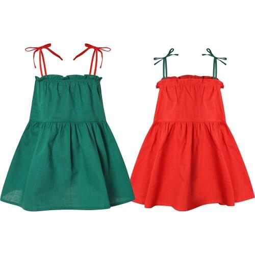 Summer Girls Dress Fashion Flower Dresses for Girls 1-6 Year Big Child Girls Clothing New Kids Sleeveless Beach Dress