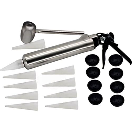 Thicken Stainless Steel Caulking Gun Ceramic Tile Caulking Gun Mortar Grouting Gun Sprayer Caulking Tool