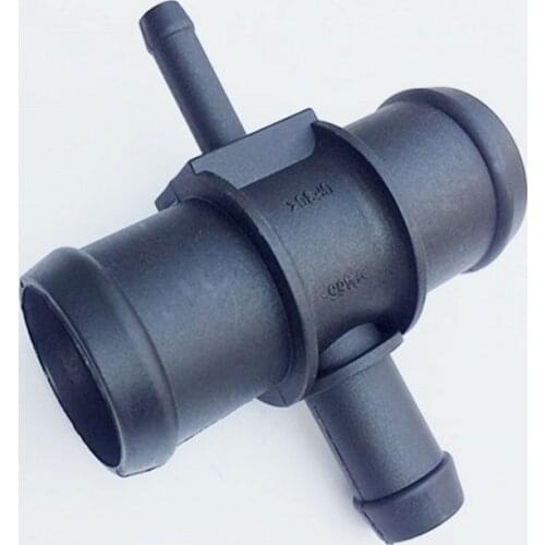 Apply to Jette Touran Passat Octavia Water pipe joint Aluminum three through four through aluminum 1K0 121 087 E
