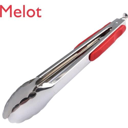 Barbecue Supplies Outdoor Kitchen BBQ Clamp Anti-Scald Food Household Stainless Steel Barbecue Food Bread Clip Kitchen Gadgets