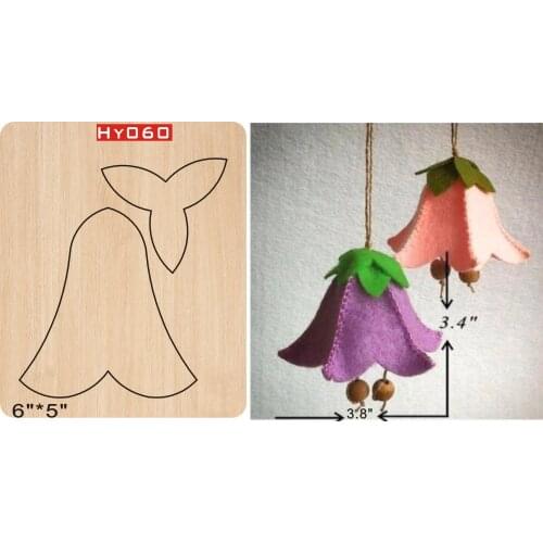 Wind bell Pendant cutting dies 2019 new die cut &wooden dies Suitable for common die cutting machines on the market