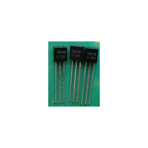 100 pcs Transistor S9018 SS9018 NPN General TO92 Package