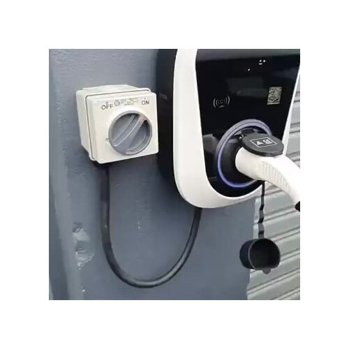 Smart WIFI 32A 7.2KW Wall Mounted EV Charging Station Point for Home Wallbox EV Charger with Type 2 Socket