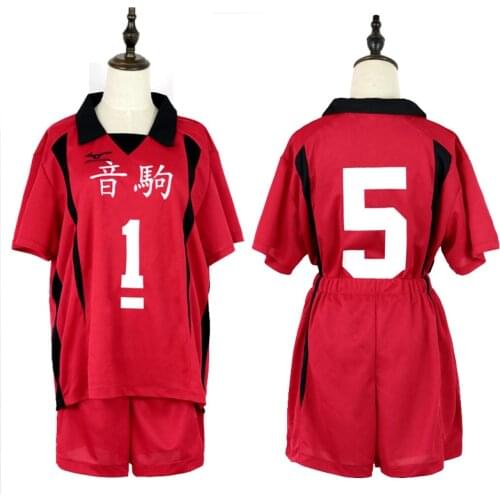 Anime Clothes Haikyuu Cosplay Costumes Kenma Kuroo Top Shorts Ouran High School Host Club Jersey Suit Japanese School Uniform