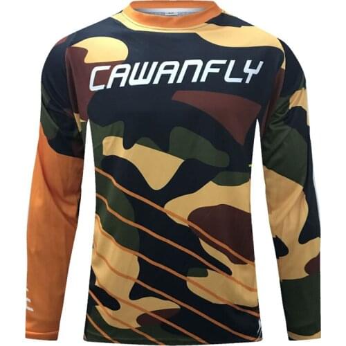 Winter Long Sleeve MTB Jersey Quick Dry Motocross Wear BMX Cycling Mountain Bike Clothing Downhill Outdoor Sport T Shirt