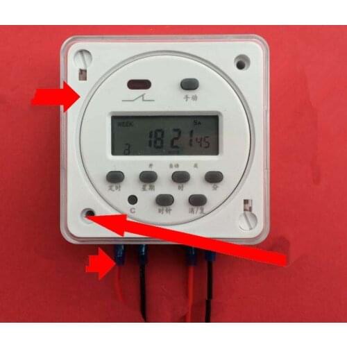 1PCS Programmable Timer switch Time Relay Digital time switch