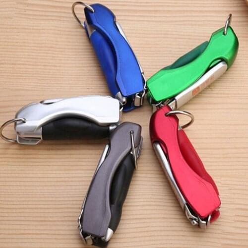 1000pcs Keyring Creative Nail clipper Mini foldable ballpoint pen ballpen key chain keychain pen Nail cutter