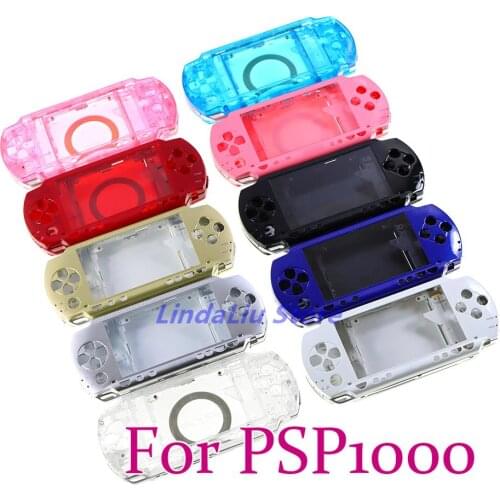 ChengChengDianWan Full Housing Shell Cover Case with buttons screws For PSP 1000 PSP1000 Replacement 3sets/lot