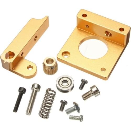 3D printer MK8 extrusion aluminum block extrusion head DIY accessories single nozzle mk8 extruder installation block