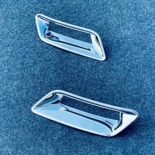 For 2021 Nissan X-Trail XTrail Accessories Rear Fog Light Frame Tail Foglight Lamp Ring Cover Protector Sticker ABS Car Styling