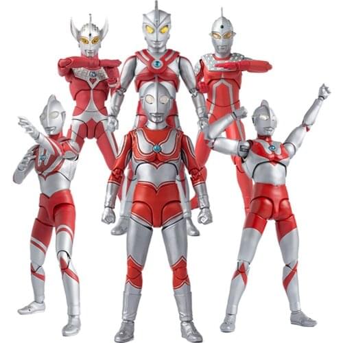 Bandai SHF Showa Ace First Generation Ultraman Jack Gomora Saiventero Zuofi Ancient Pier Golden Bridge Childrens Toys