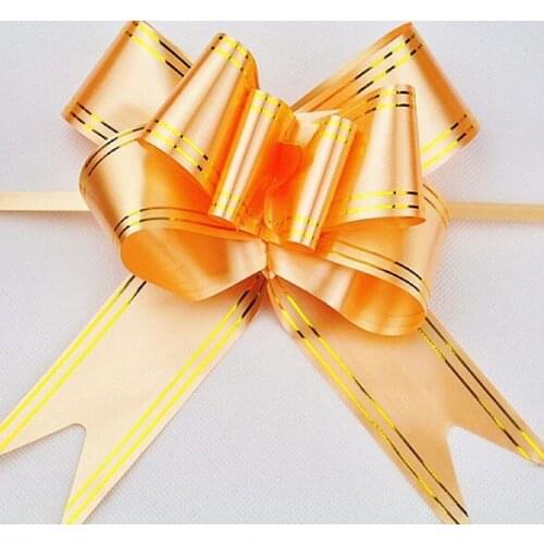 Festival supplies Size XL 30*478mm Pull Bows Ribbons Flowers Gift Wrapping Christmas Wedding Party Decoration Pullbows wholesale