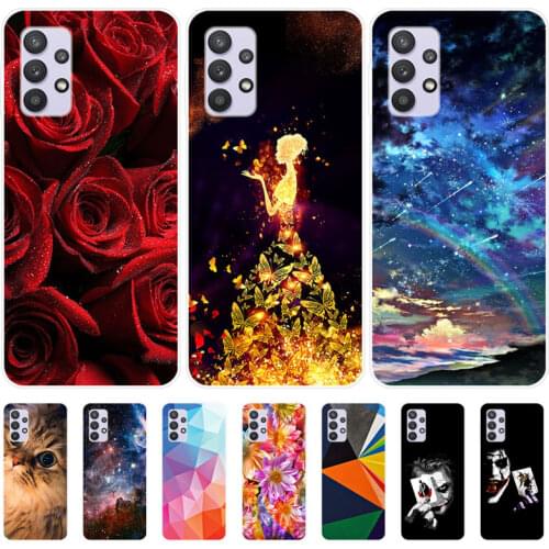 For Samsung Galaxy A32 4G Case Samsung A32 4G A325F Cover Silicone Soft Cover Phone Case For Samsung Galaxy A32 5G A326B Case