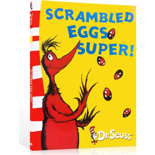 SCRAMBLED EGGS SUPER By Dr.Seuss Kids Story English Books for Children Learning English Educational Toys for Baby