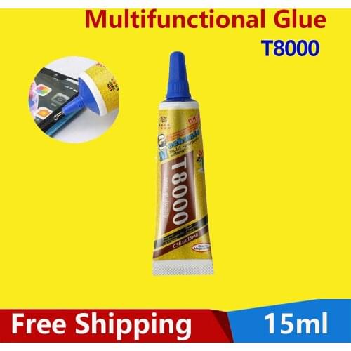 T8000 Glue Super Glue Mobile Phone Frame Glue Rear Cover Tilted Screen Glue Mobile Phone Repair Glue Adhesive Repair 15ml