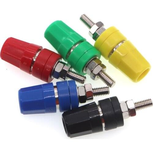 M4*36 Bnana Connector Copper Binding Post 4mm Banana Socket 20A Terminal Block Banana Plug Terminal