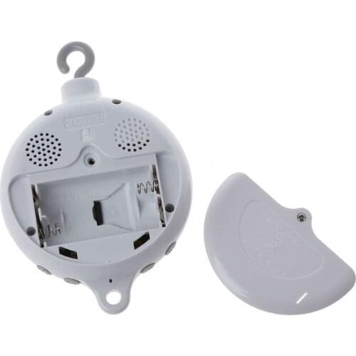 Baby Mobile Crib Bed Bell Toy Support TF Card Music Box with Remote Control N0HD