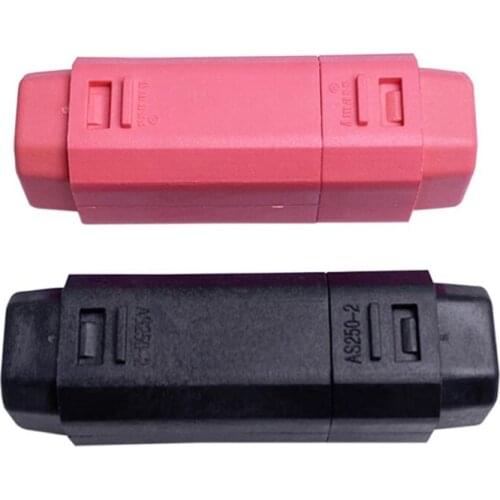 Amass SH8.0 Large Current Flame Retardant Power Plug Male Female Connector AS250-1/-2 8mm for RC Model Battery DC500V 150A 6AWG
