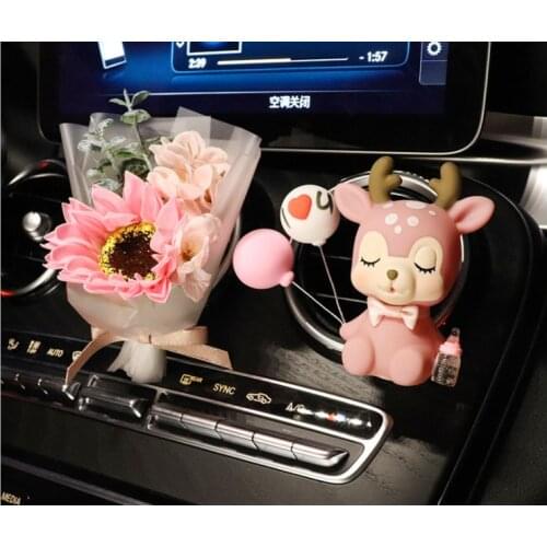 Car air freshener car decoration air conditioning air outlet perfume clip aromatherapy gift for girls car accessories interior