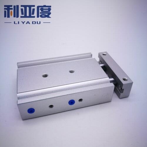 Mask Machine SMC type CXSM6-10 CXSM6-20 CXSM6-30 CXSM-40 CXSM6-50 CXSM*10 double shaft cylinder double rod cylinder