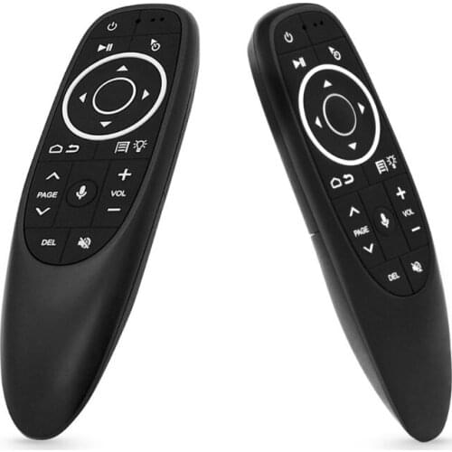 G10S Pro Voice Control Air Mouse with Gyro Sensing Remote Backlit for TV box PC