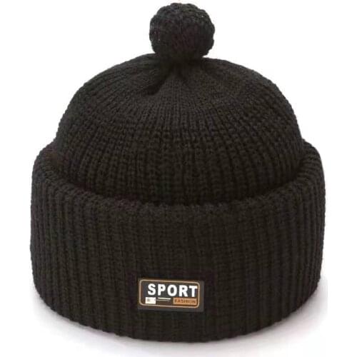 Old Man Hat Male Winter Warm Father Hat Ear Protection Grandpa Knitted Woolen Hat Thick Middle-aged Hat