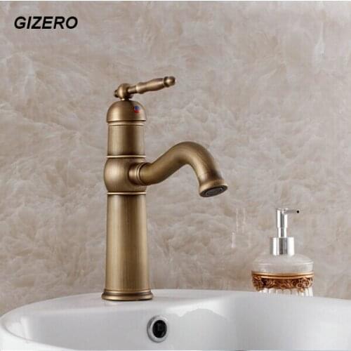 Basin Faucet Bathroom Cold And Hot Water Taps Sing Handle Bathroom Washbasin Taps Vessel Sink Mixer Crane Torneira ZR168