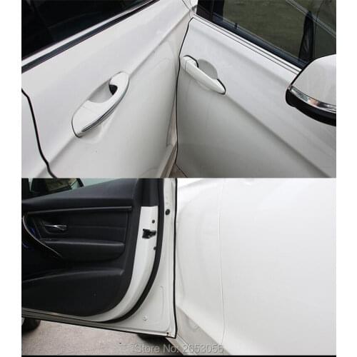 Car styling Auto Door Anti Scratch Strip Body Anti Scratch Protective Sticker For audi A5 9T A6 C7 C8 A7 4G 5G A8 D4 D5 RS 5 RS6