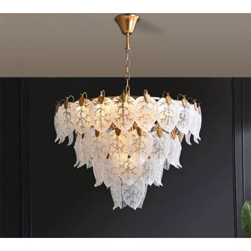 Northern Europe Style Living room Lights Atmosphere Glass Chandelier Personality fashion Design Restaurant Lights