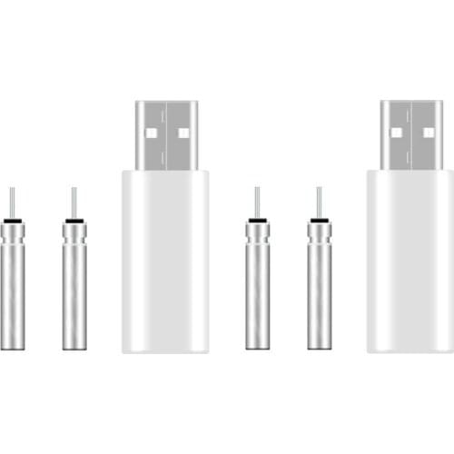 Luminous Fishing Float Rechargeable Battery CR425 USB Charger For Electronic Floats Batteries Night Fishing Accessories Tackles