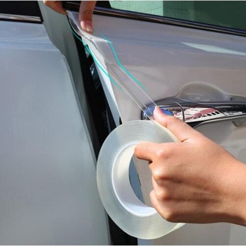 Universal Car Bumper Protector Nano Stickers for peugeot 106 audi a3 8p honda civic 2006-2011 volvo v60 mazda 6 renault twingo