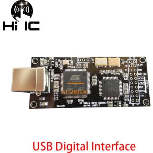 Amanero USB IIS Digital Interface HiFi DAC Decoder Board Support DSD 512 32bit 384K I2S DSD Output