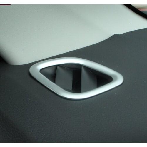 2pcs for SUZUKI Vitara 2016 small wind holes Decorative ring Air outlet Decorative frame sticker
