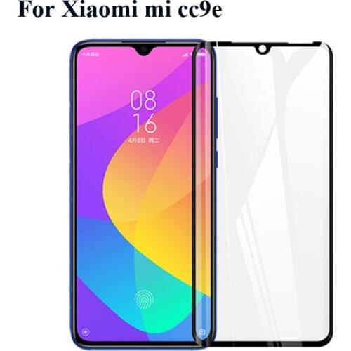 2PCS Ultra-Thin screen protector Tempered Glass For Xiaomi Mi CC9e CC 9e full Screen protective for Xiaomi Mi Micc9e Protection