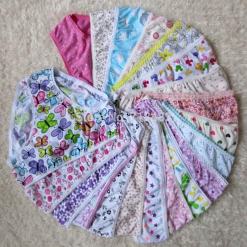 2018 New girls underwear 10pcs/lot panties cotton wear baby clothing girls panties