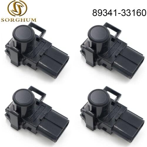 4PCS 89341-33160 PDC Parking Sensor Bumper Reverse Assist for Toyota 188300-0550