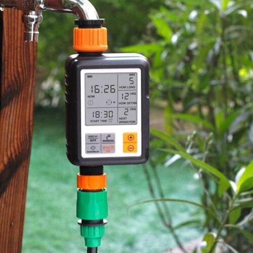 Automatic LCD Display Watering Timer Electronicwater irrigation Home Garden Water Timer For Garden Irrigation Controller#85950