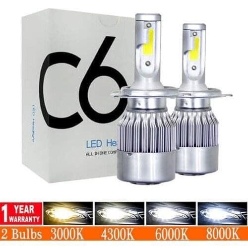 NEW Arrivals Car Lights Bulbs LED H4 H7 9003 HB2 H11 LED H1 H3 H8 H9 880 9005 9006 H13 9004 9007 Auto Headlights 12V Led Light