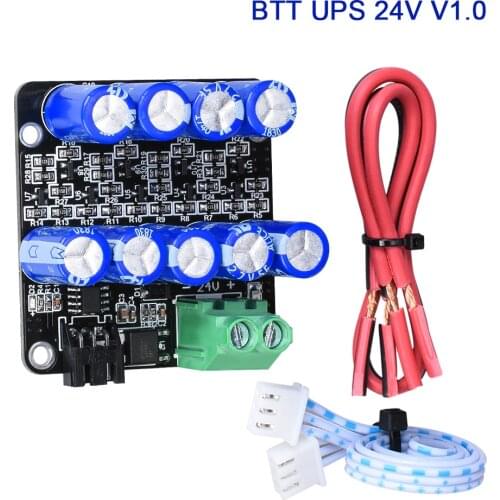 BIGTREETECH BTT UPS 24V V1.0 Module Resume Printing While Power Off With Cable Sensor Auto 3D Printer Board SKR V1.3 E3 Ender3