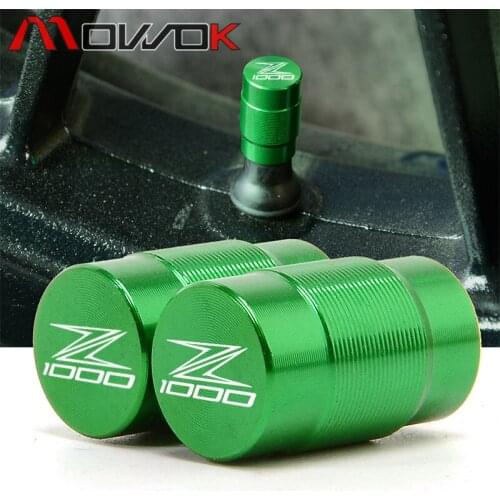 For KAWASAKI Z1000 Z1000SX ninja 1000 Tourer 2006-2017 2018 2019 Car Accessories Tire Valve Caps Tyre Wheel Stem Air Valve Caps
