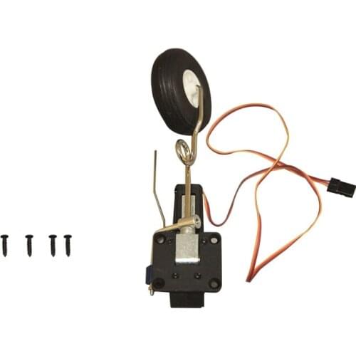 FMS 70mm Ducted Fan EDF Jet Viper Front Landing Gear System with Retract installed ROCKP108 RC Airplane Model Plane Spare Parts