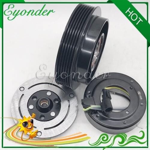 A/C Air Conditioning Compressor Magnetic Clutch for VOLVO XC60 XC90 Land Rover Freelander 2 3.2 1654P 9G9N-19D629-EA LR020193