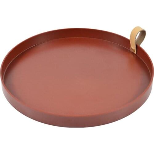 60% Hot Sale High Quality Jewelry Storage Tray Multi-purpose Solid Plastic Wide Usage Round Storage Trays for Home Jewelry Dish