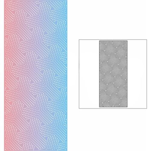 New Slim Woven Shape Net Background Plate Craft Embossing Mold 2021 Metal Cutting Dies for DIY Scrapbooking Album Card Making