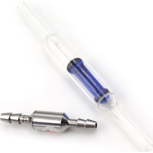 Stainless Steel CO2 Check Valve One Way For Aquarium CO2 Diffuser Regulator