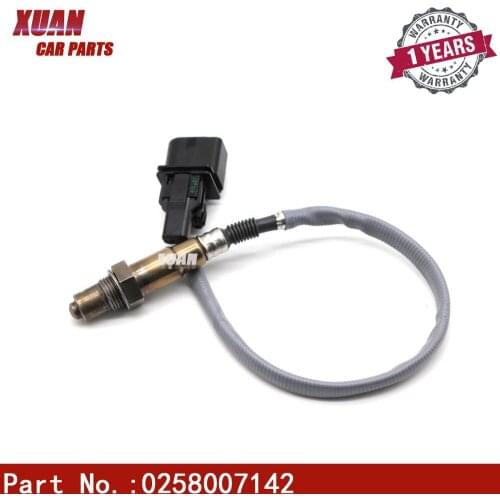 HIGH QUALITY Oxygen Lambda O2 Sensor Universal 0258007142 For BMW 1 3 5 6 SERIES E87 E46 E90 E91 E60 E61 E63 E64 Z4 X3 X5